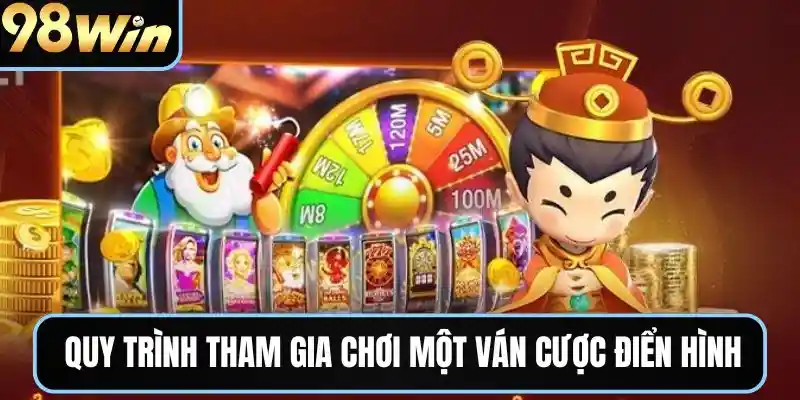 Quy trình tham gia chơi một ván cược điển hình